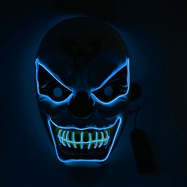 masque LED terrifiant halloween