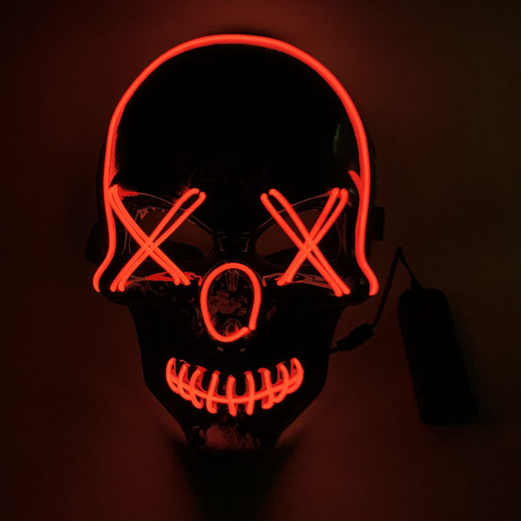 masque LED terrifiant halloween