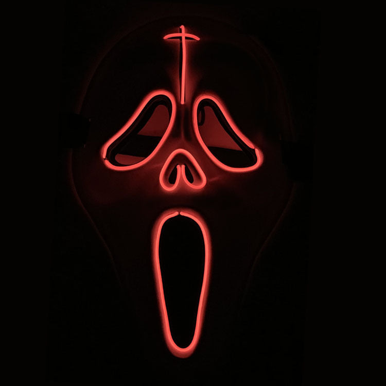 masque LED terrifiant halloween