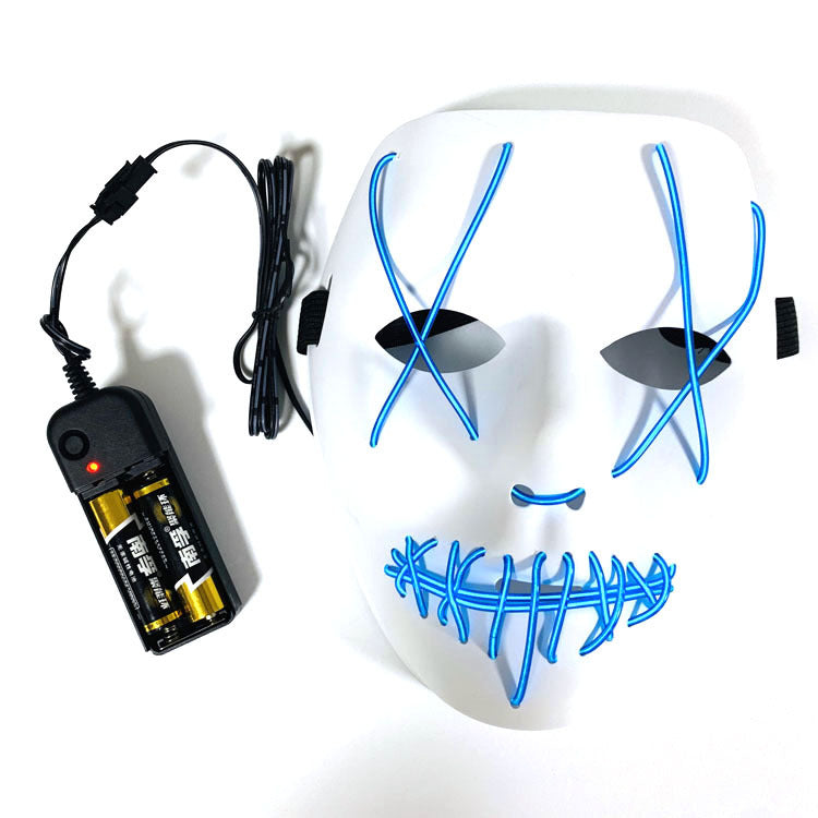 masque LED terrifiant halloween