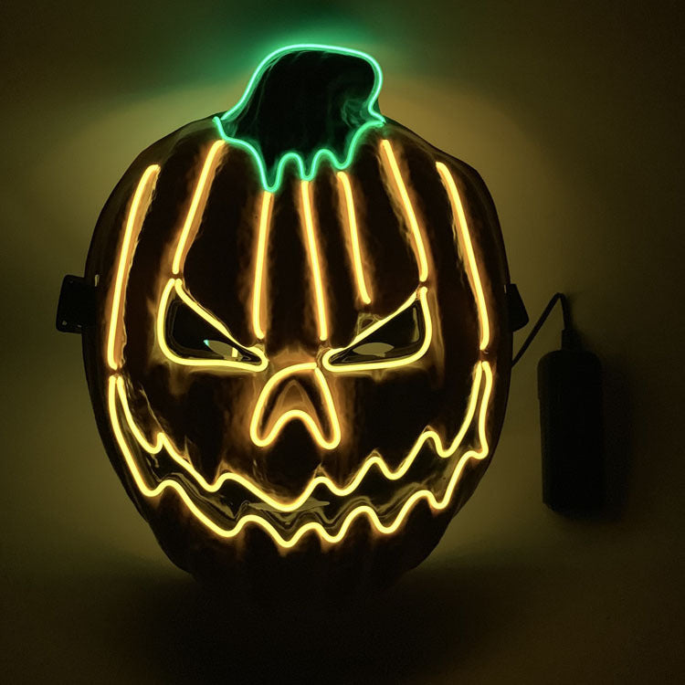 masque LED terrifiant halloween